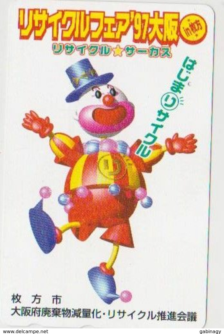 FUN PARK - JAPAN 024 - CLOWN - CARTOON - 110-016 - Jeux