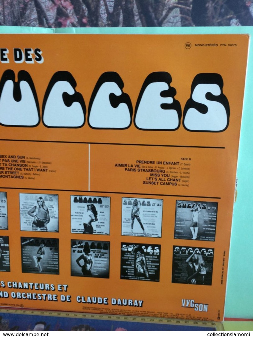 Compilations Parade Des Succès - Disque Vinyles 33TVygson) Titre Voir Photos-  (Muller Dom-Cat) - Compilaties