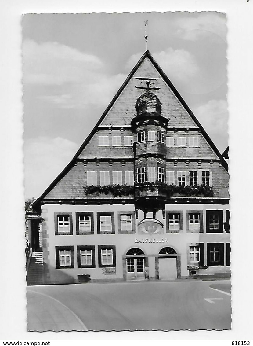 Osterode/Harz  Das Rathaus - Osterode