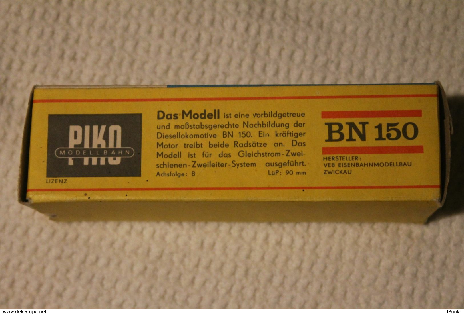 Diesel-Rangierlokomotive; BN 150; PIKO; Epoche IV; neu in OVP