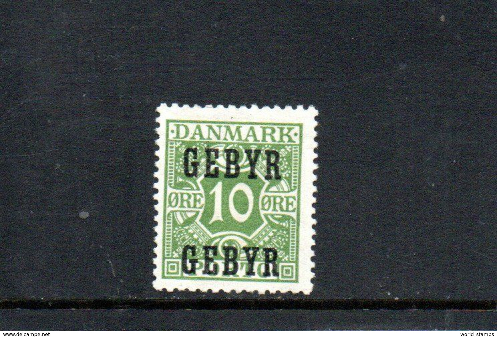 DANEMARK 1923 * - Segnatasse