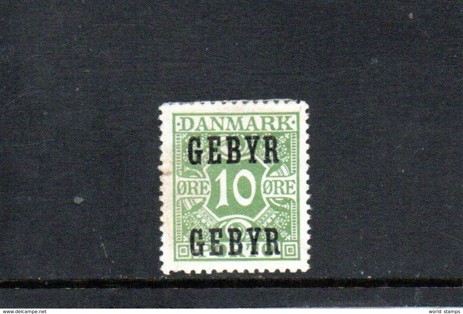 DANEMARK 1923 * - Segnatasse