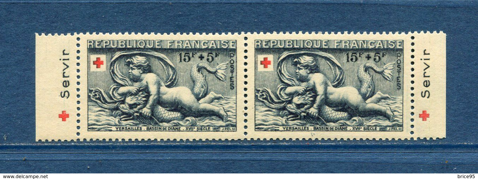 France - Croix Rouge - érinnophilie - Vignette Carnet Croix Rouge 1952 - Neuf Sans Charnière - 1952 - Red Cross