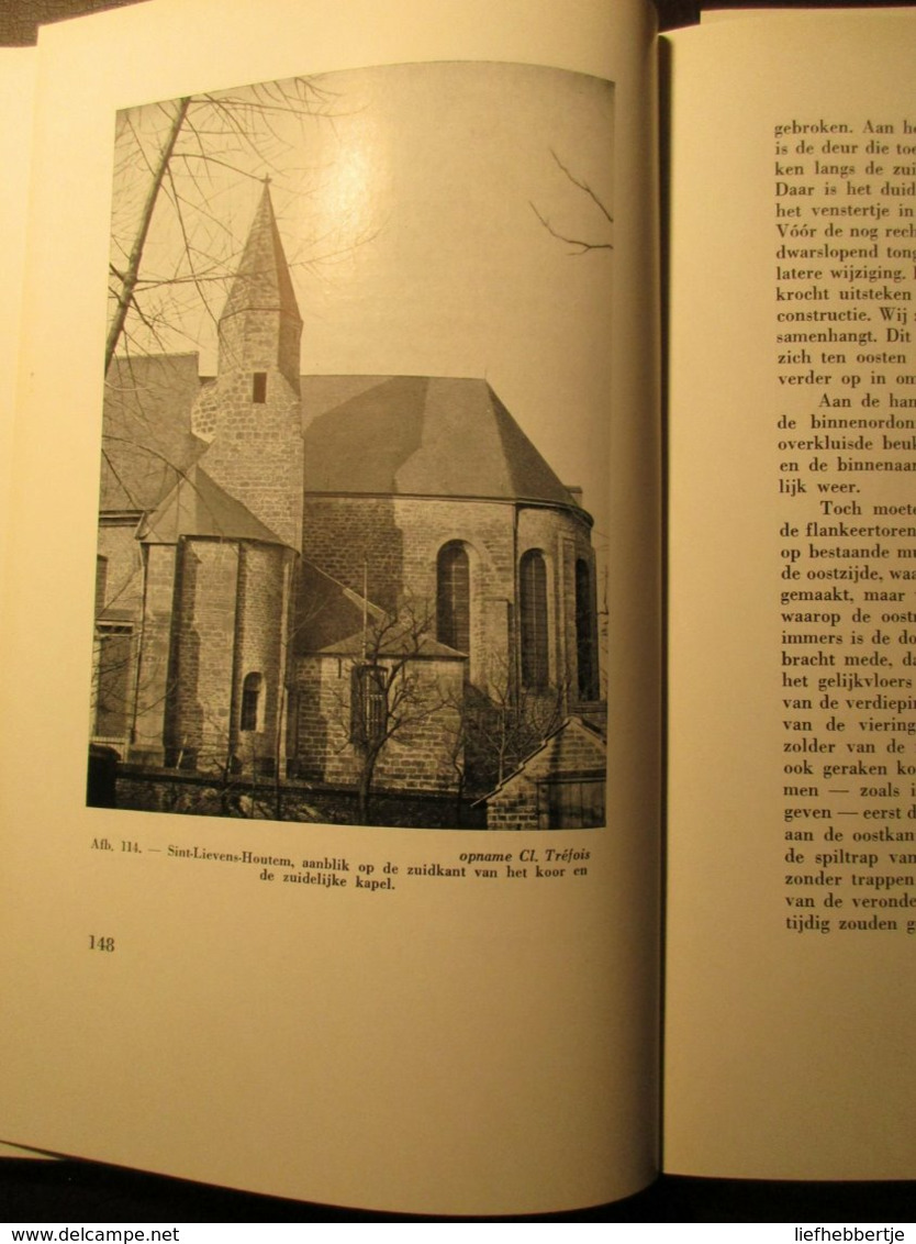 Opgravingen in de Sint-Baafsabdij te Gent.   De abijdkerk  -  door Broeder Firmin De Smidt