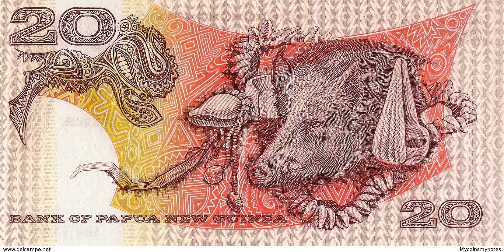 PAPUA NEW GUINEA, 20 Kina, 1996, P10b, UNC - Papouasie-Nouvelle-Guinée