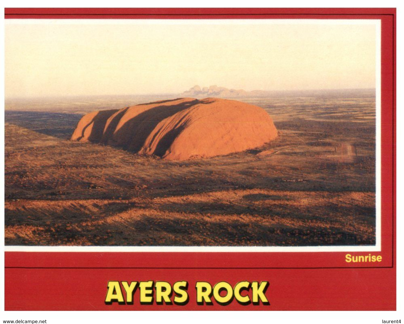 (N 1) Australia -  NT - Ayers Rock (now Called Uluru) (UB21) - Uluru & The Olgas