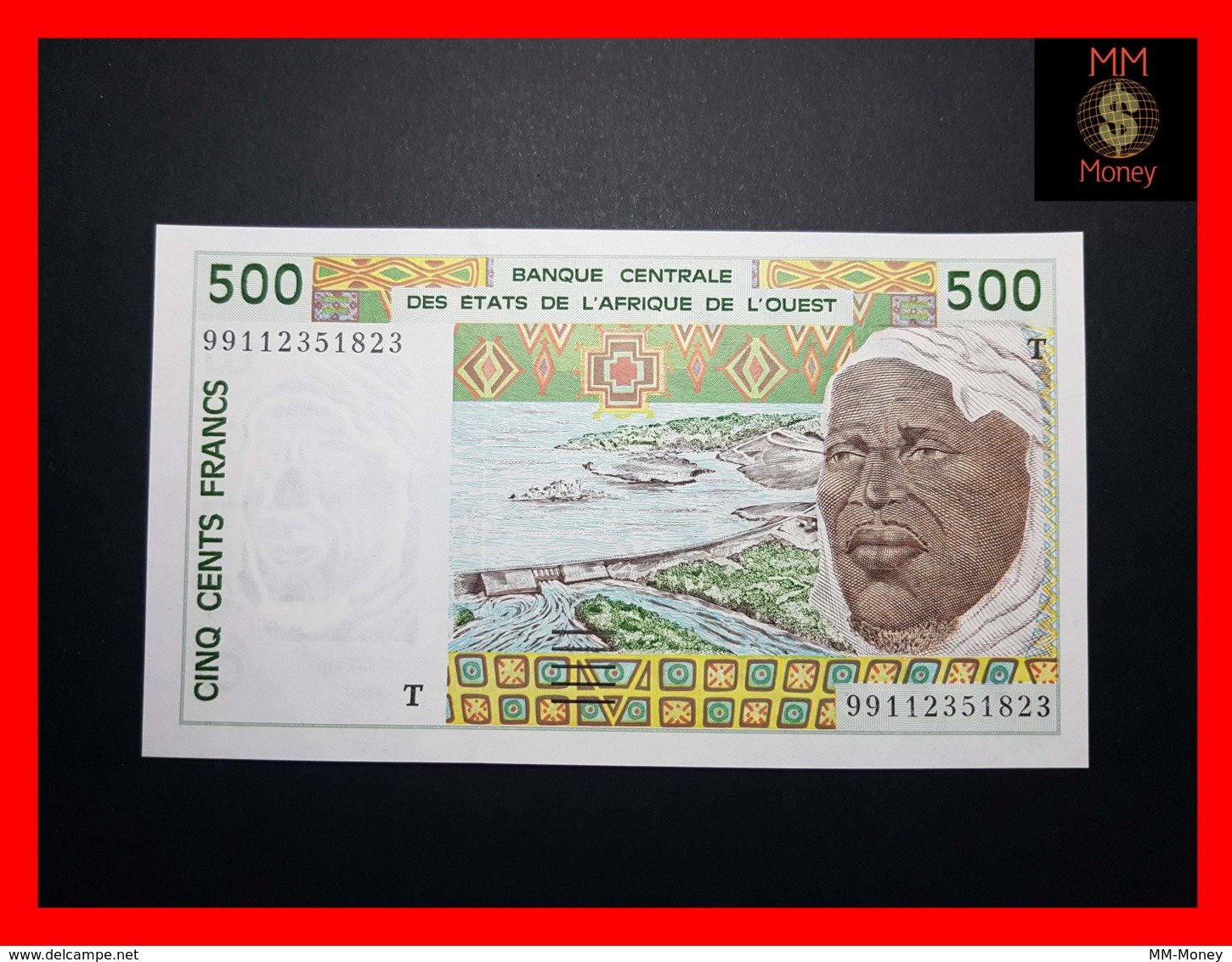 WEST AFRICAN STATES WAS T  TOGO 500 Francs 1999 P. 810 Tj  UNC - Stati Dell'Africa Occidentale