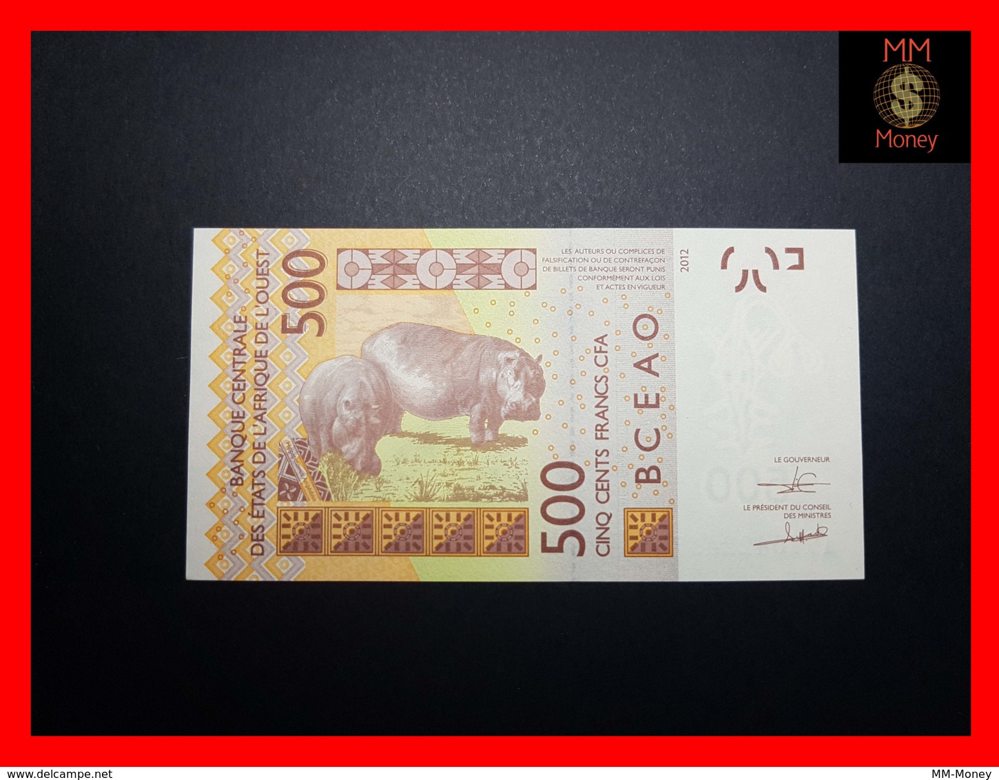 WEST AFRICAN STATES WAS T  TOGO 500 Francs  2017  P. 819 Tf   UNC - Stati Dell'Africa Occidentale