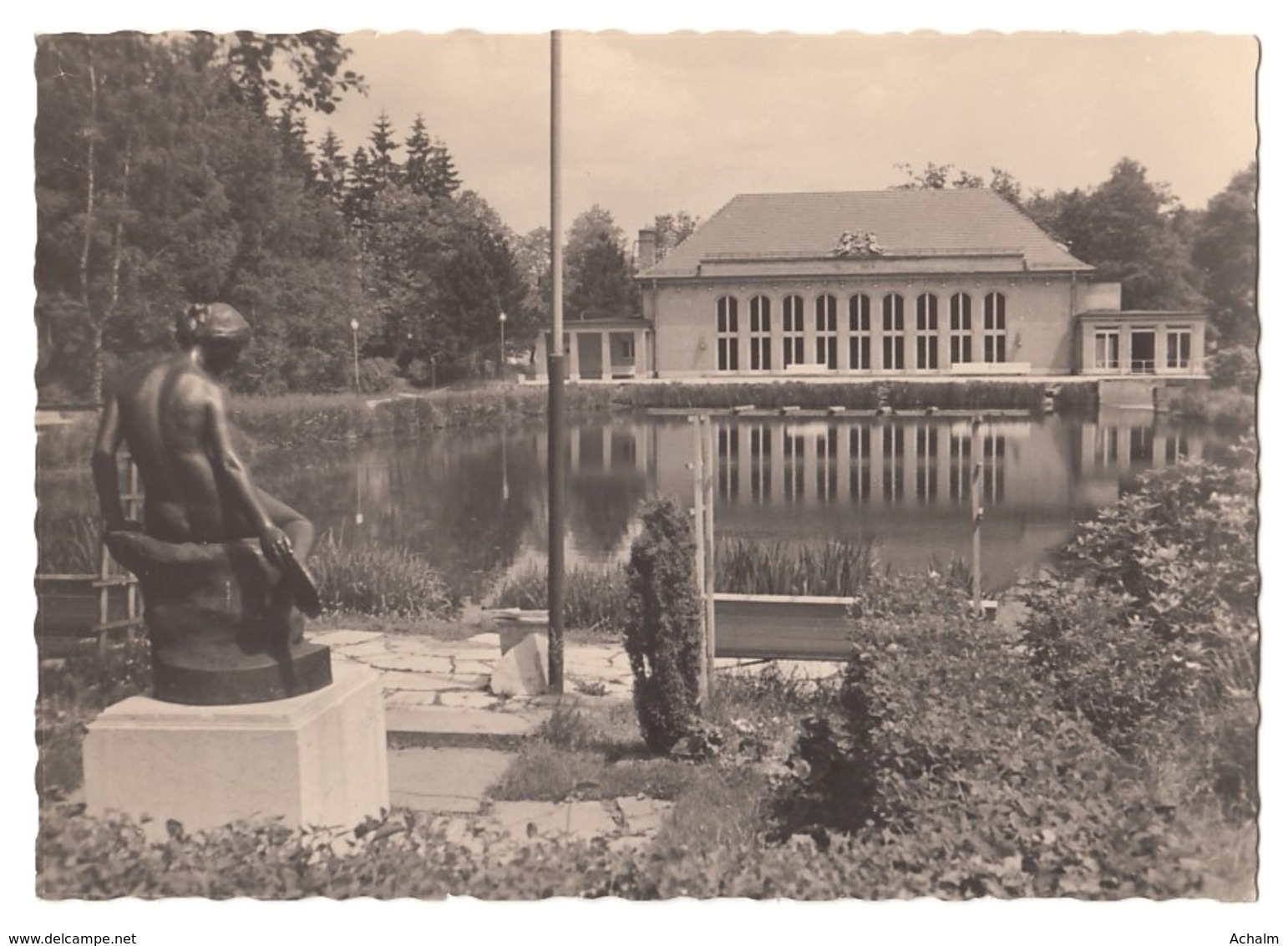 Bad Brambach - Blick Zur Festhalle (FDGB-Volksheilbad) - 1961 - Bad Brambach