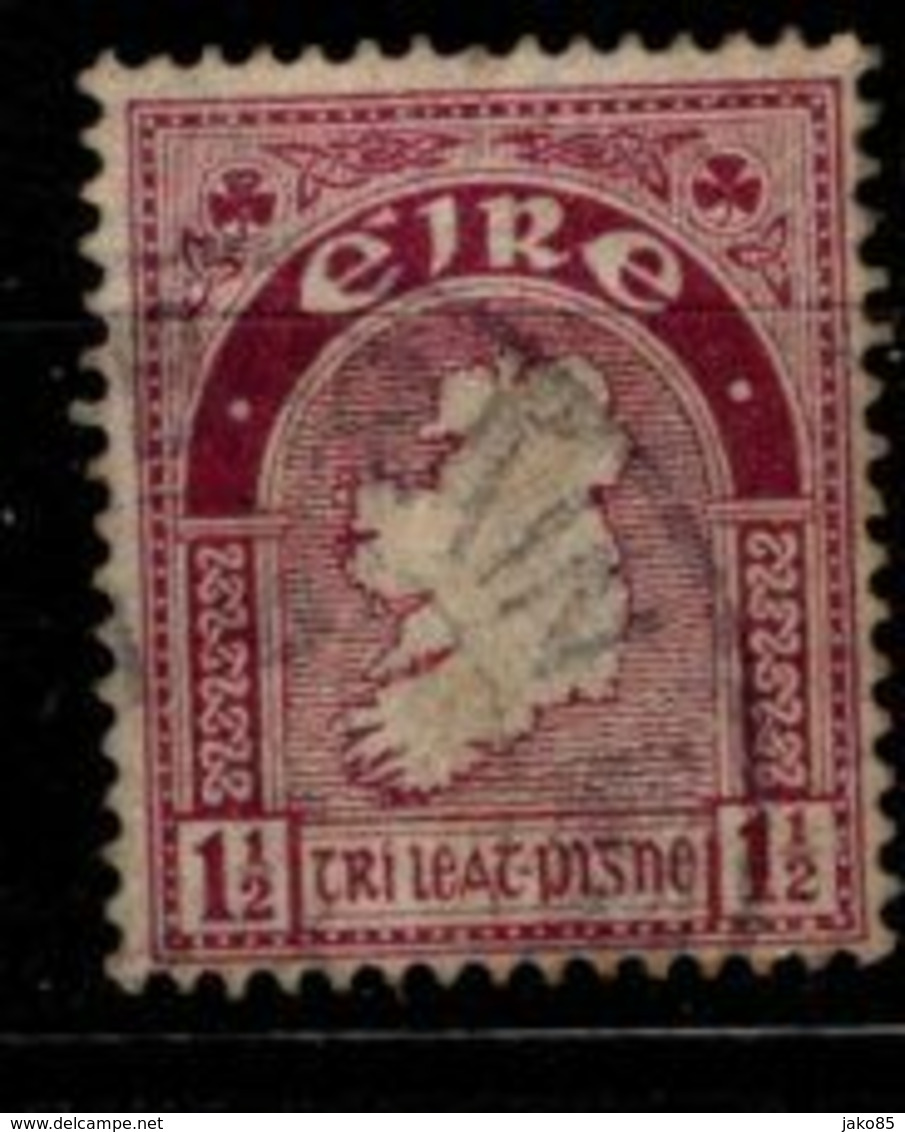 IRLANDE - 1922 - YT N° 42 - Oblitéré - Carte - Used Stamps