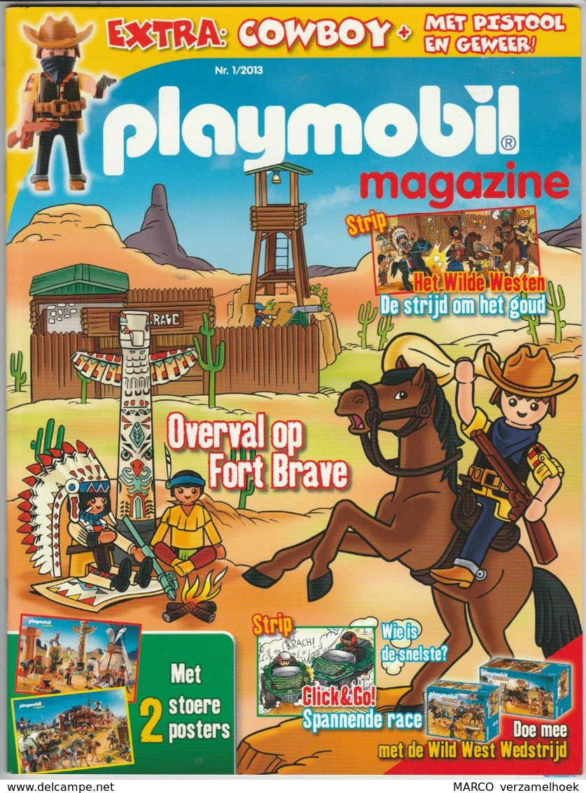 Playmobil Magazine Met Strips 1-2013 - Playmobil