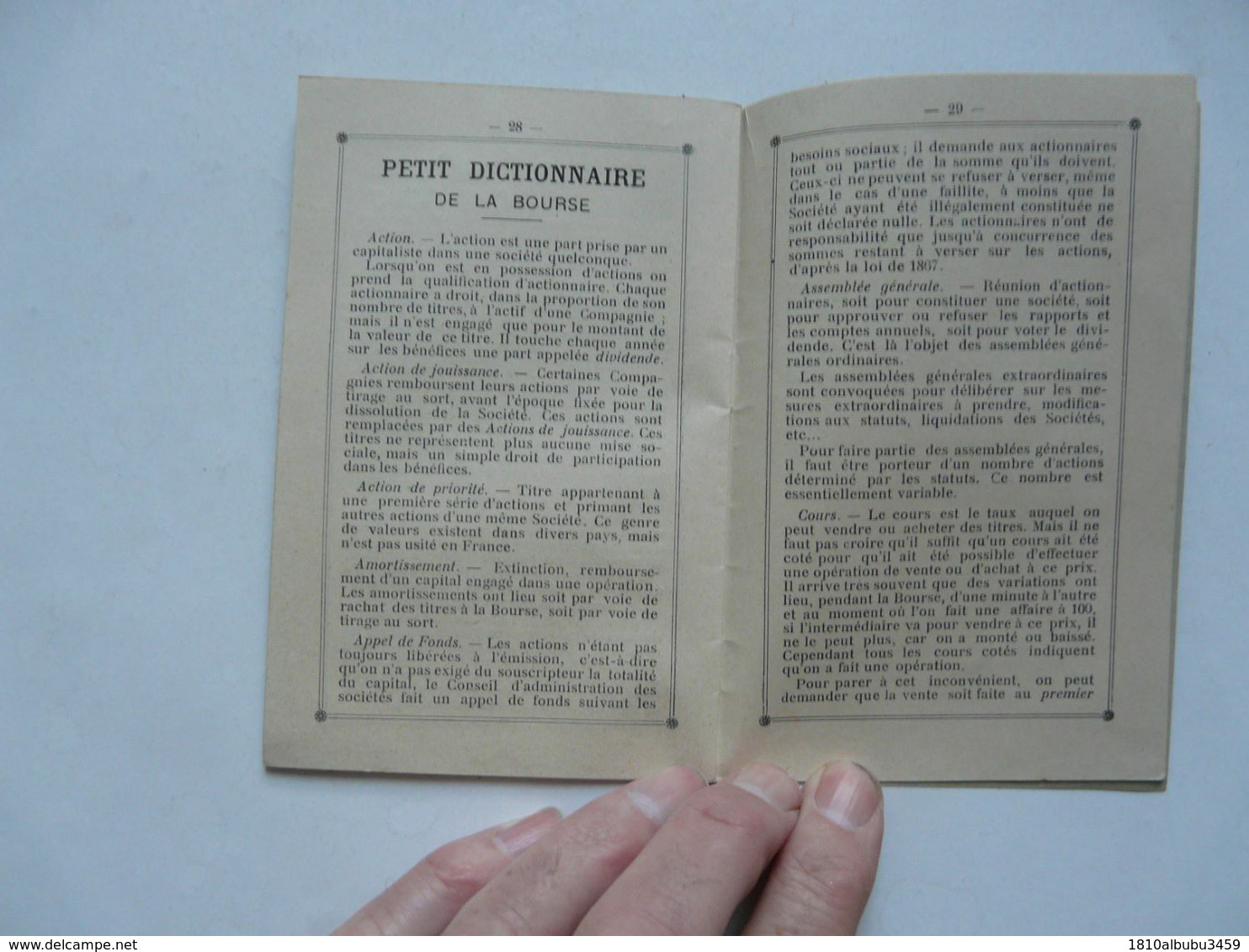 AGENDA FINANCIER 1899 : Henri LATAIX Receveur De Rentes à MALESHERBES - Petit Format : ...-1900