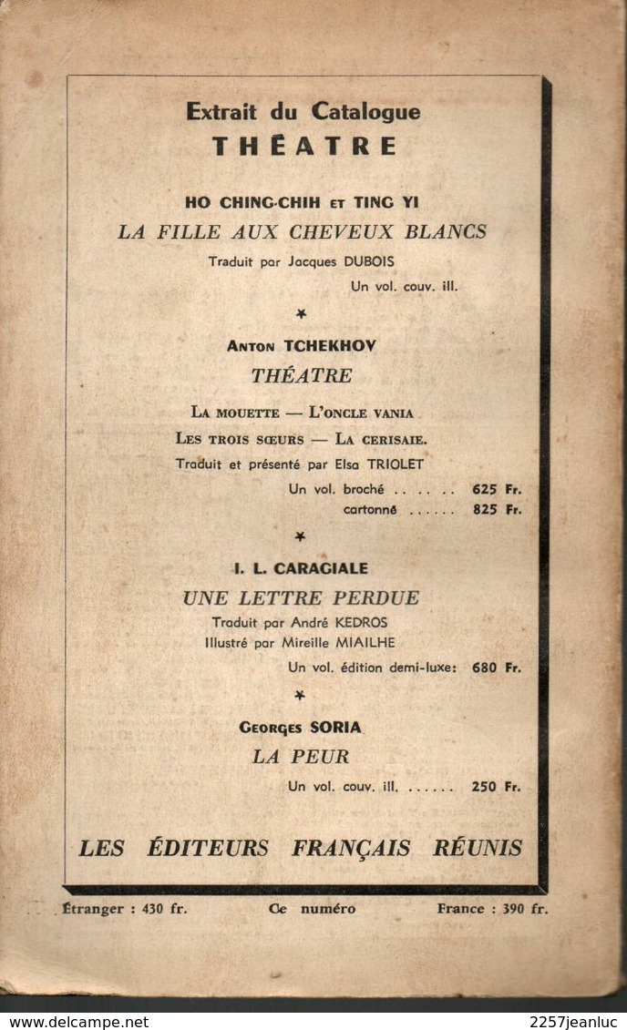 Revue Mensuelle De Théâtre -  Europe  N: 114.115 Juin 1955 - La Pléiade