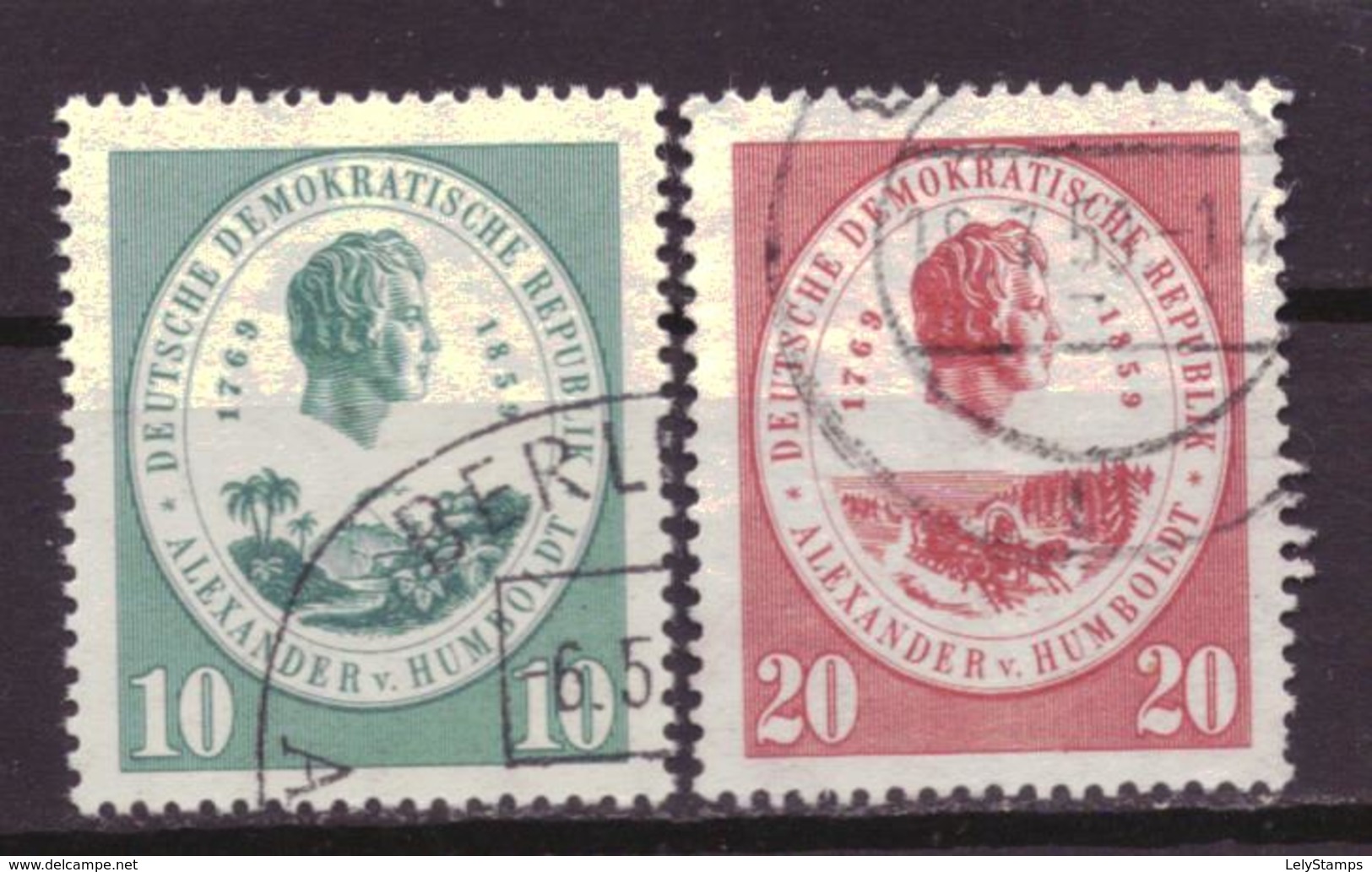 DDR 684 & 685 Used (1959) - Gebraucht