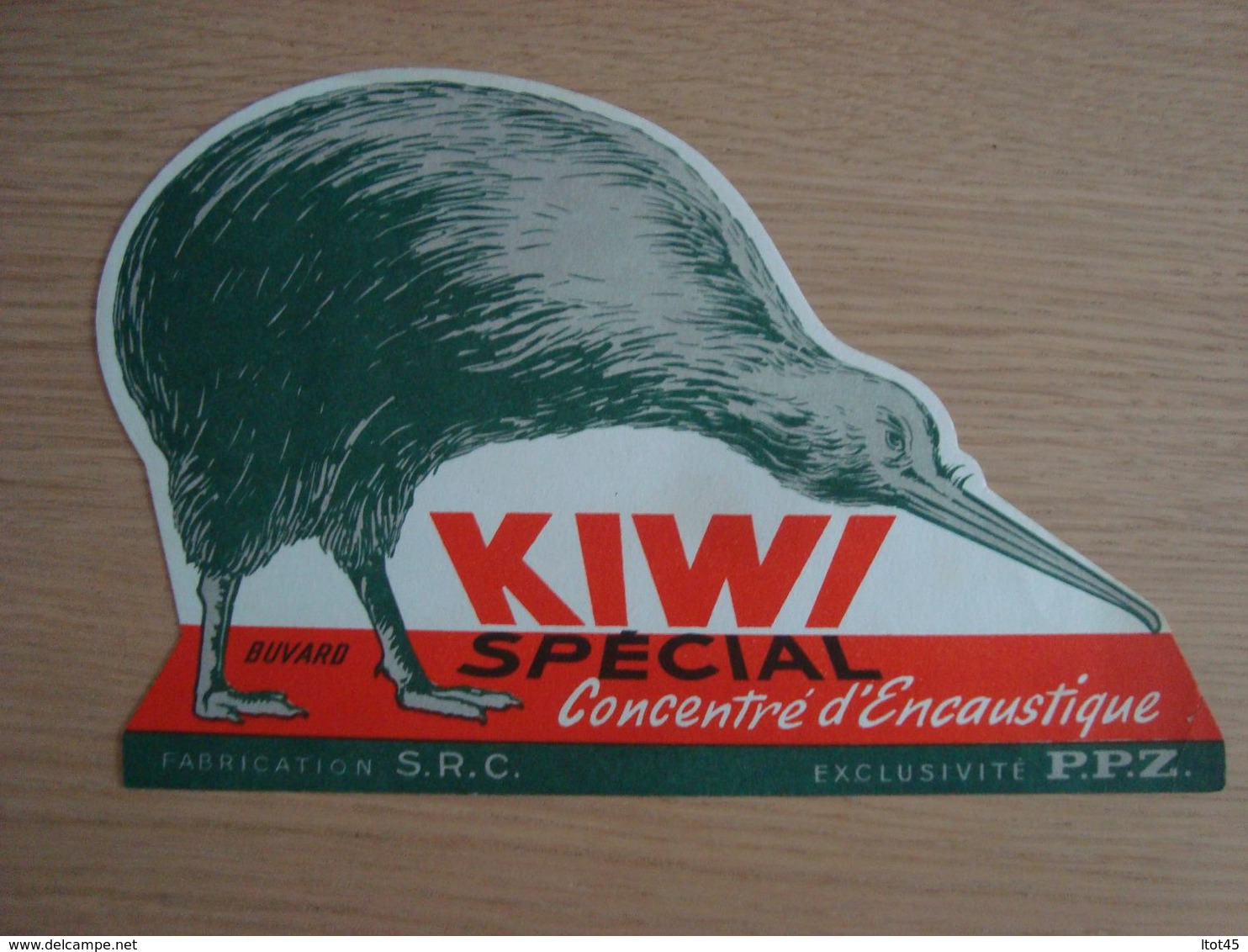 BUVARD KIWI SPECIAL ENCAUSTIQUE - K