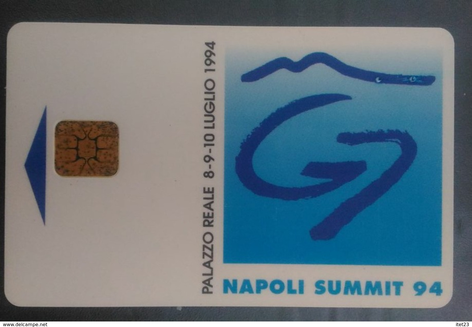 SCHEDA TELEFONICA ITALIANA - USI SPECIALI - STAMPA- NAPOLI SUMMIT 1994-- C&C 4037 - [4] Sammlungen