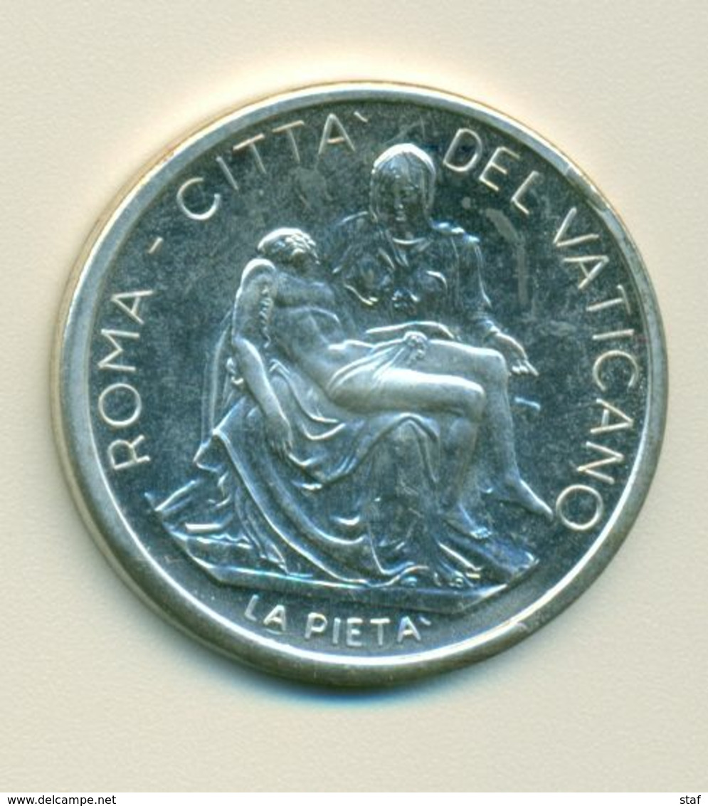 Roma - Citta Del Vaticano - La Pieta - Joannes Paulus II Pont Max - Pièces écrasées (Elongated Coins)