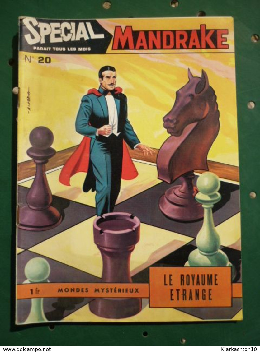 Spécial Mandrake N°20: Le Royaume étrange/ Editions Des Remparts, 1965 - Mandrake