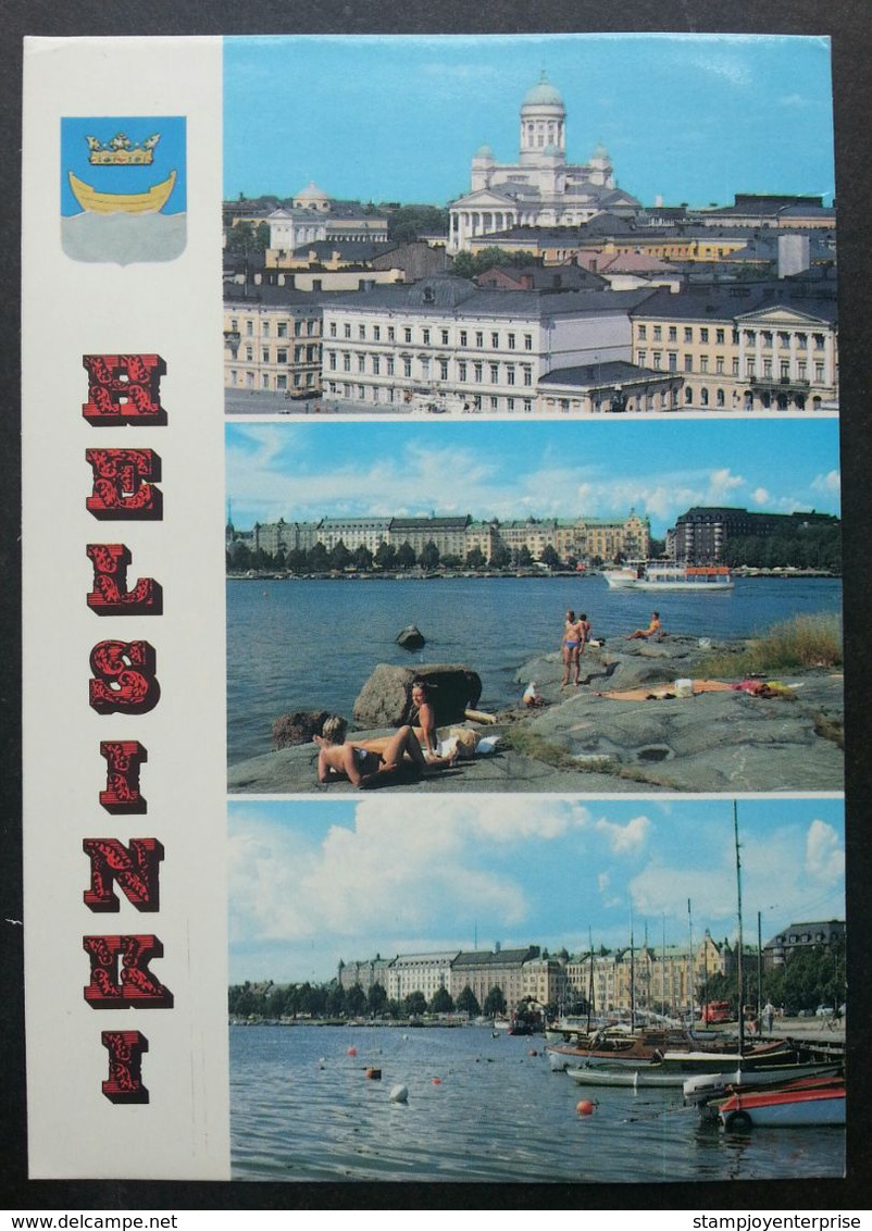 Finland 1993 Helsinki - Vantaan Flight ATM (Frama Label Postcard) *addressed - Cartas & Documentos