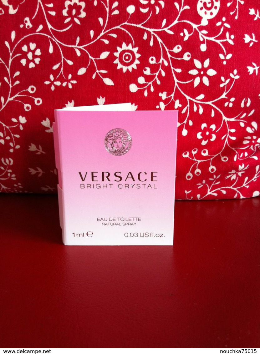 Versace - Bright Crystal, échantillon Sous Carte - Parfumproben - Phiolen