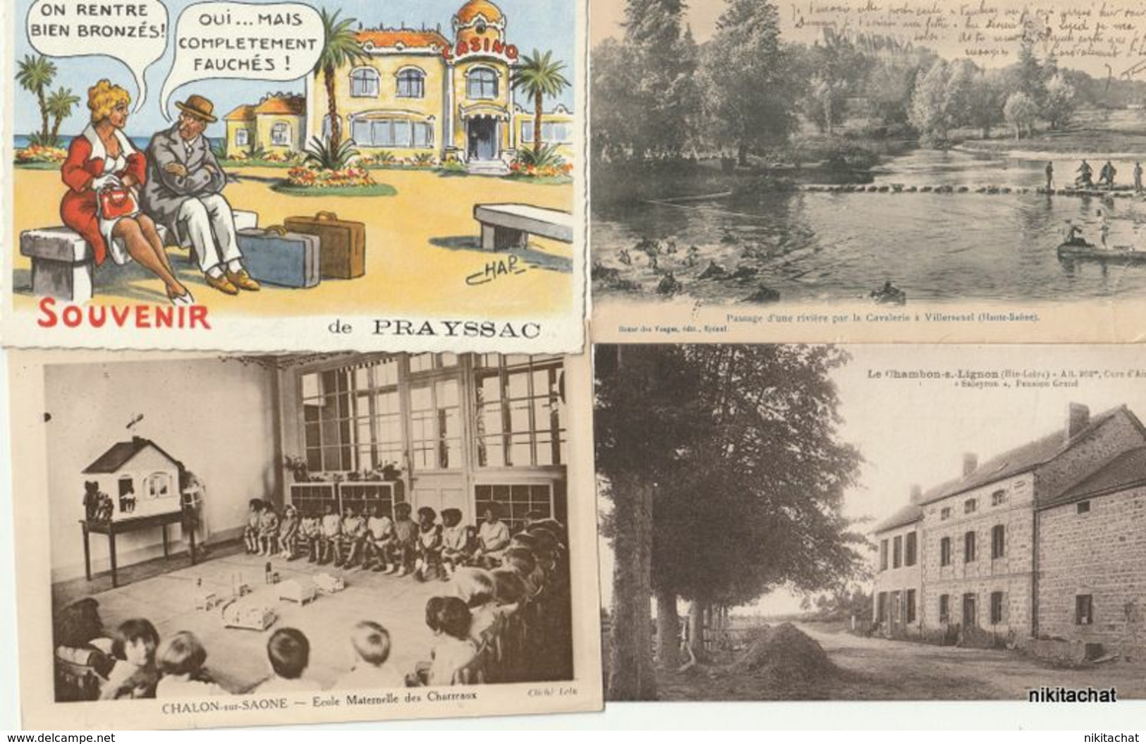 LOT 110 CARTES POSTALES toutes scannées à petit prix-LOT 3