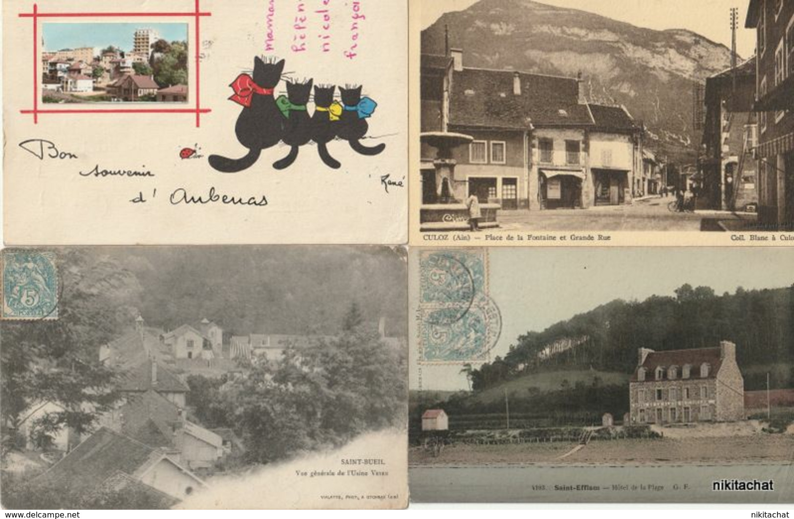 LOT 110 CARTES POSTALES toutes scannées à petit prix-LOT 3