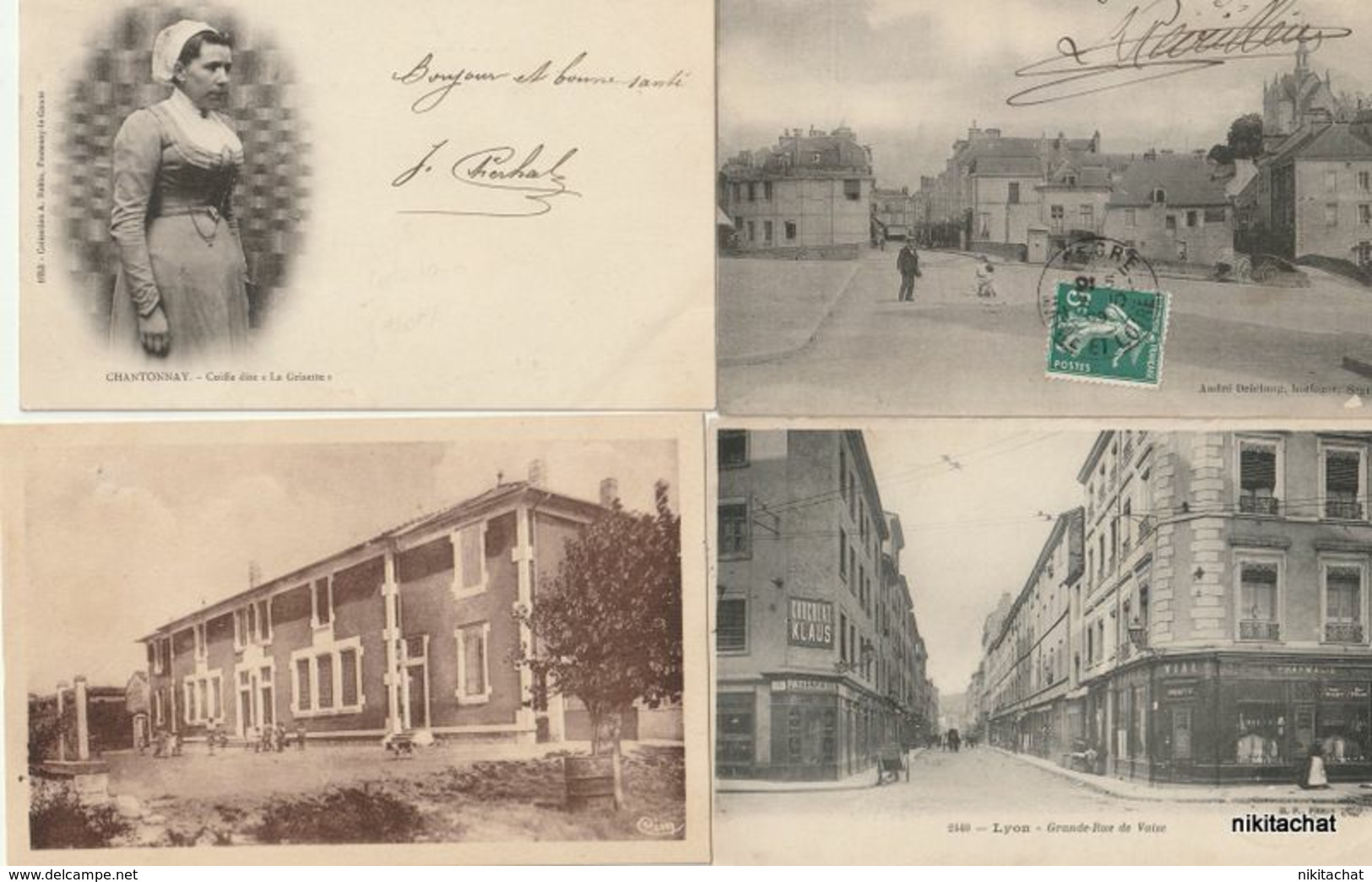 LOT 110 CARTES POSTALES toutes scannées à petit prix-LOT 3