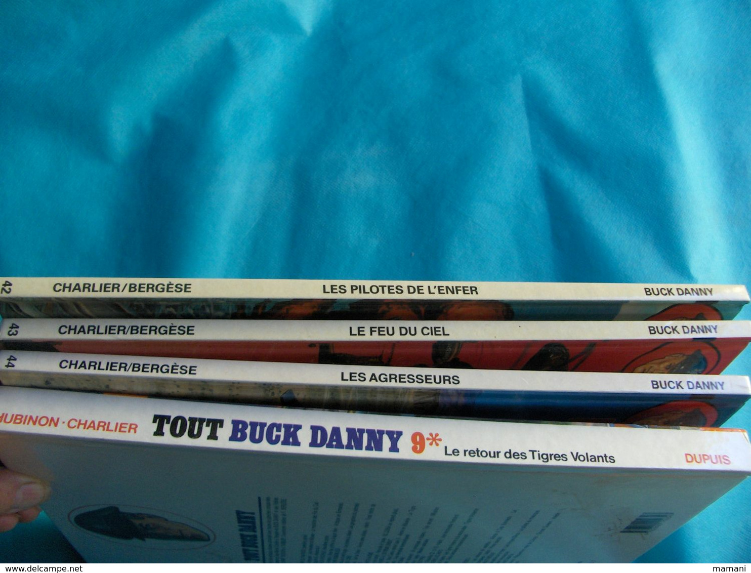 lot de BD buck danny -n° 42-43-44-9