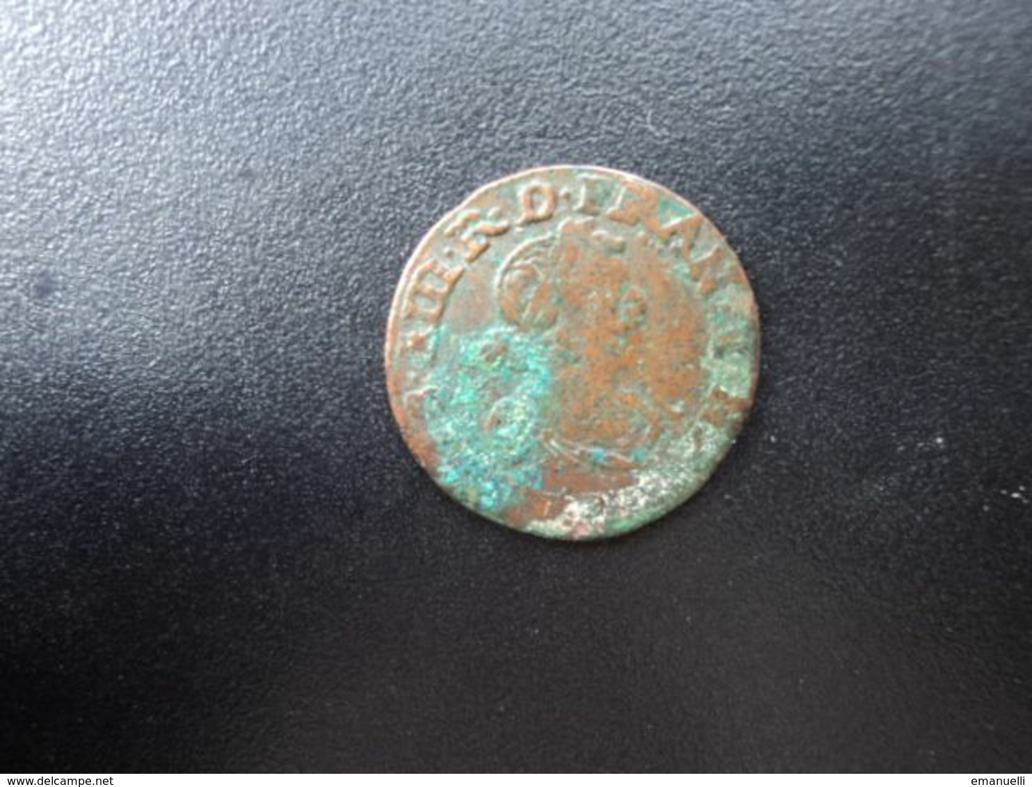 DOUBLE TOURNOIS 1639 H   G.11 / CGKL 330   Type 14  (c) (3 Ou 4)      B+ - 1610-1643 Louis XIII The Just
