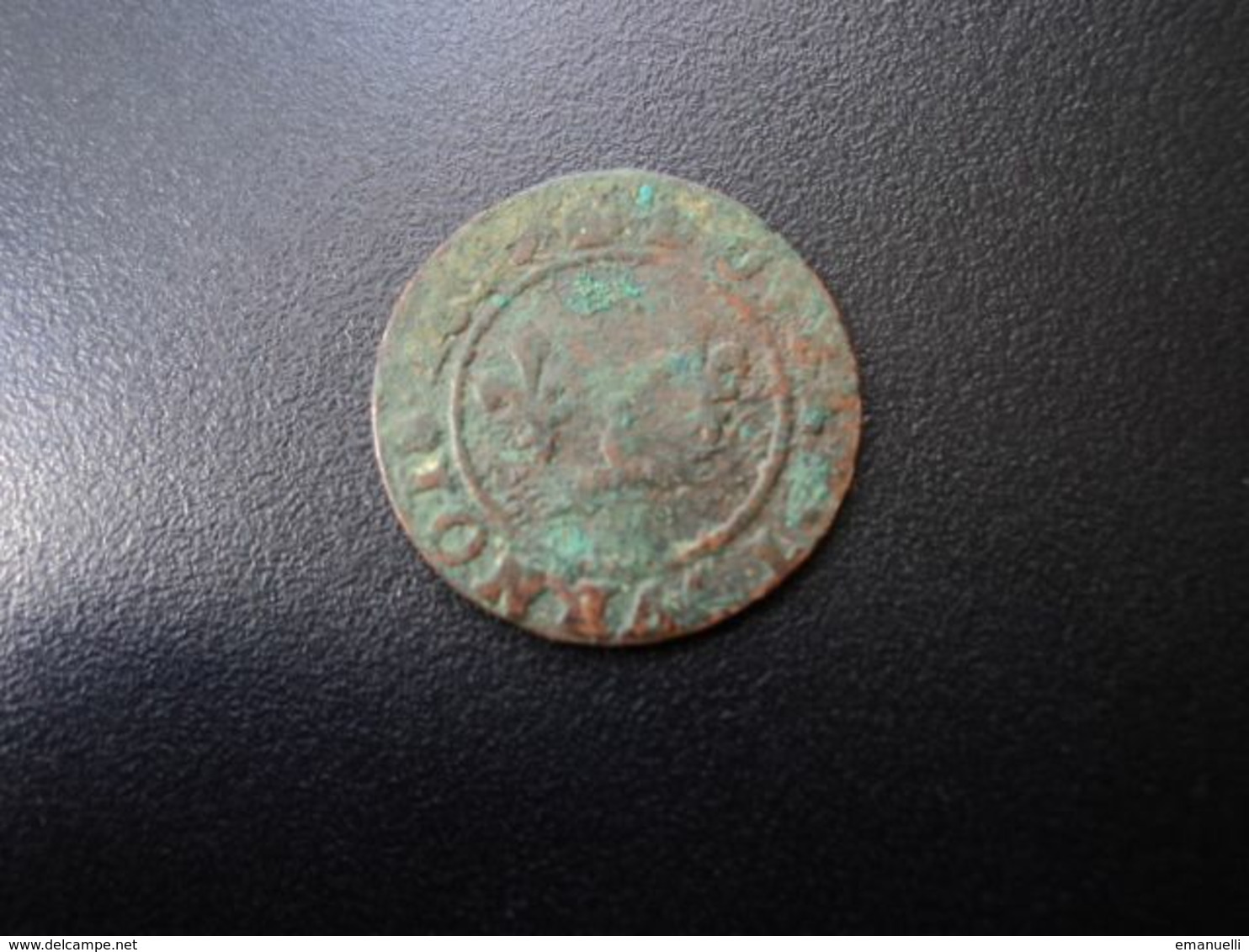 DOUBLE TOURNOIS 1639 H   G.11 / CGKL 330   Type 14  (c) (3 Ou 4)      B+ - 1610-1643 Louis XIII The Just