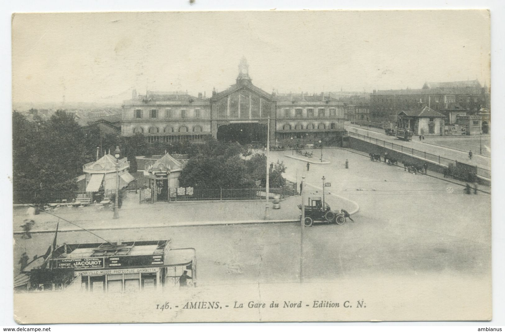 CPA AMIENS - Gare Du Nord - Amiens