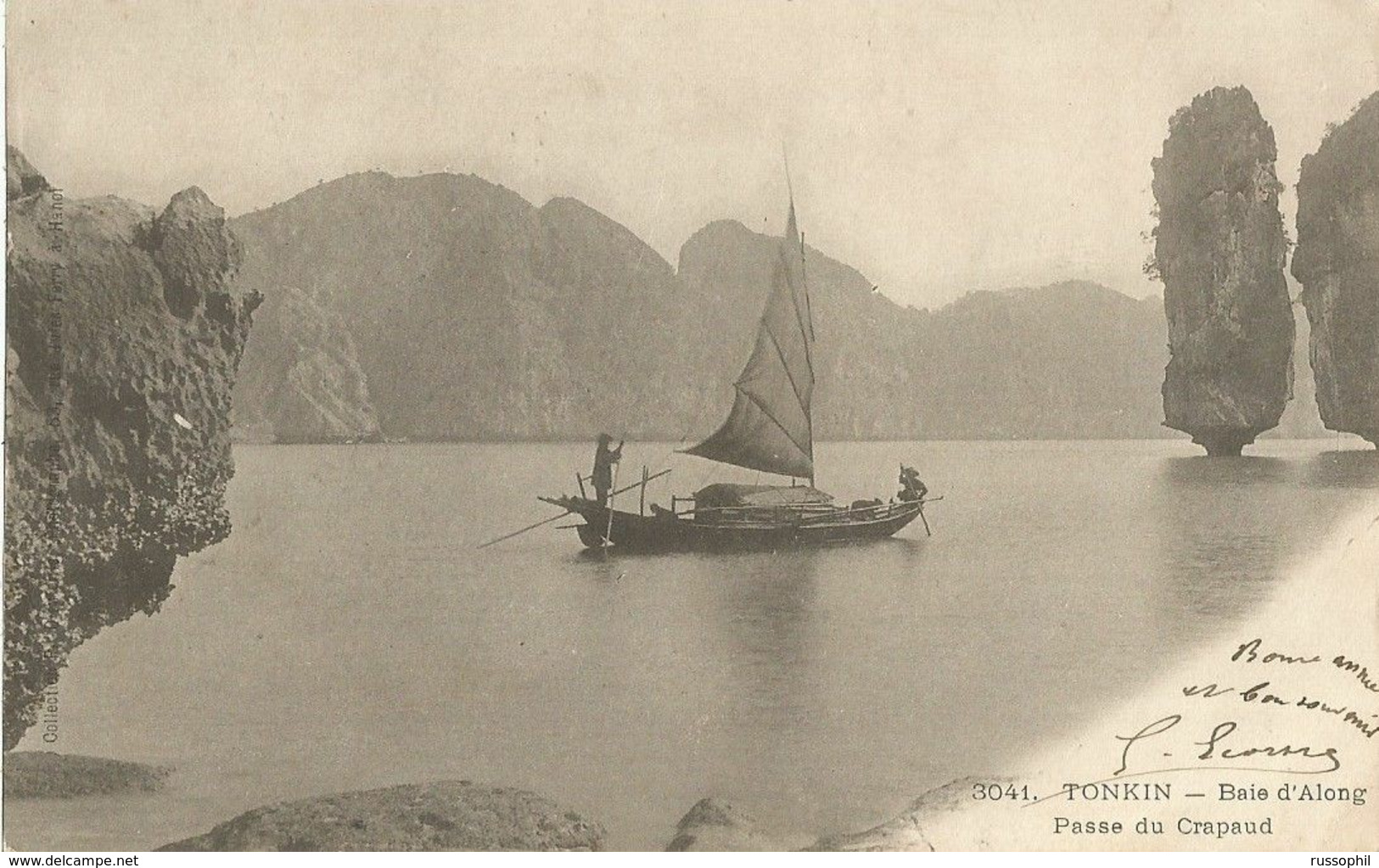 002574 - VIETNAM - BAIE D'ALONG, PASSE DU CRAPAUD - 1903 - Vietnam