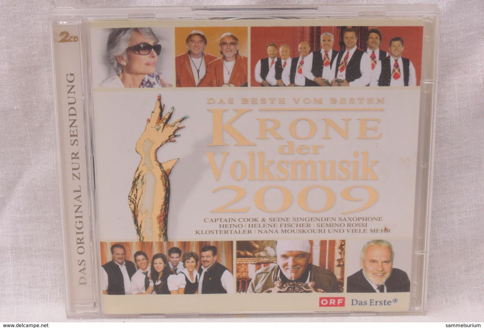 2 CDs "Krone Der Volksmusik 2009" Das Beste Vom Besten - Andere - Duitstalig