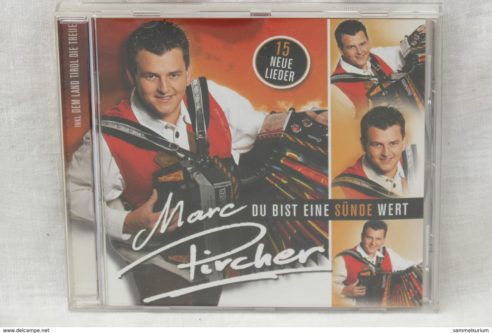 CD "Marc Pircher" Du Bist Eine Sünde Wert - Sonstige - Deutsche Musik
