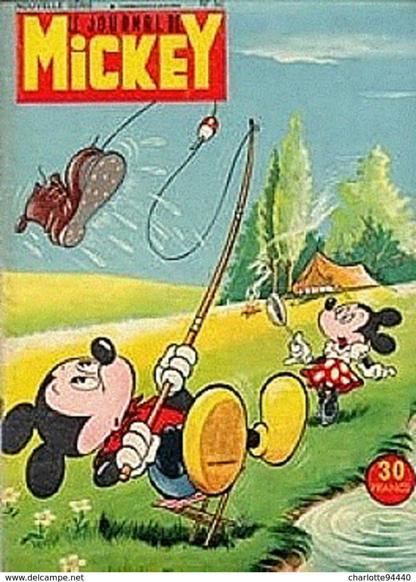 LE JOURNAL DE MICKEY (aprés Guerre) N° 52 De 1953 - Journal De Mickey