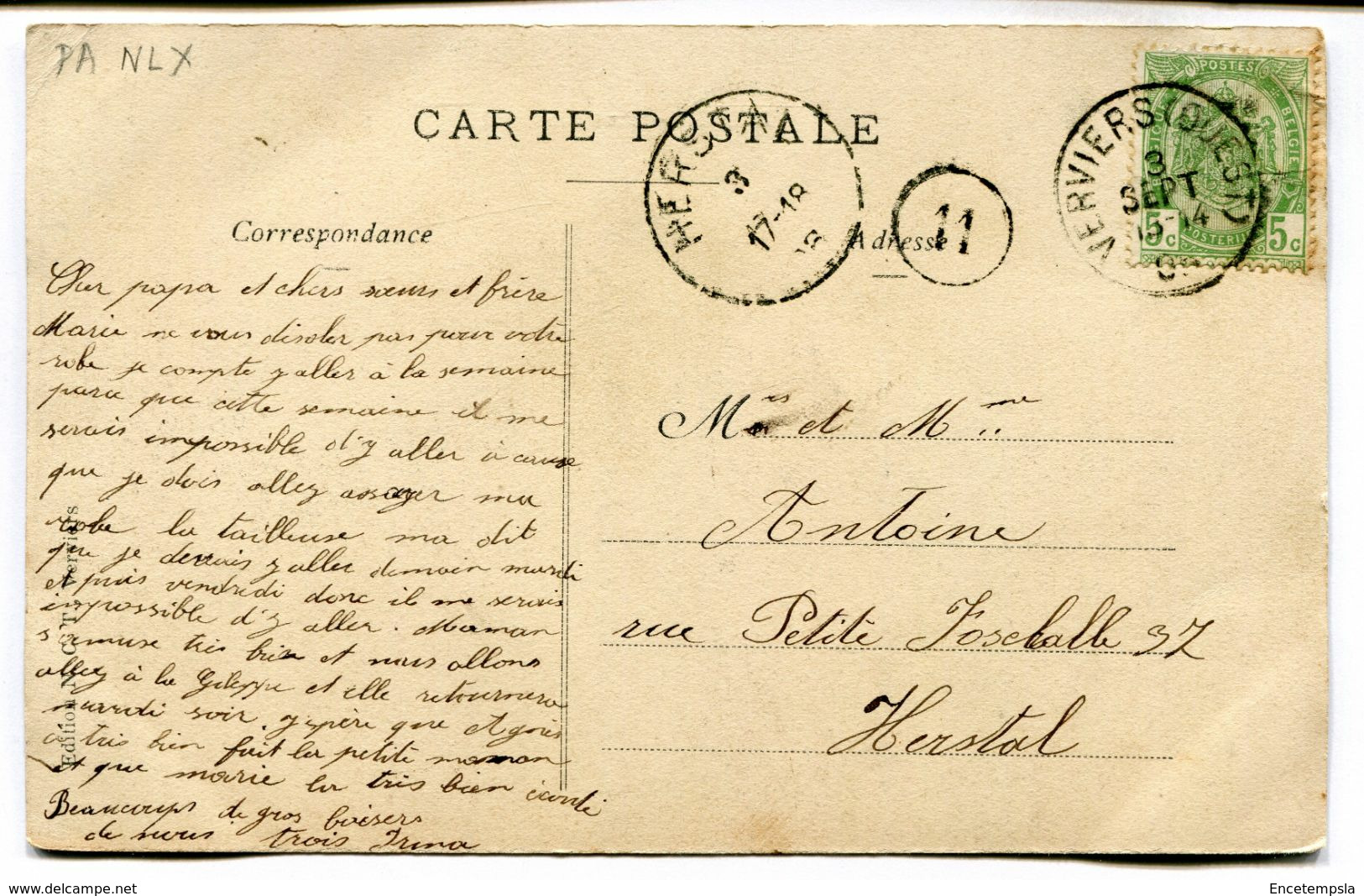 CPA - Carte Postale - Belgique - Dison - Rue Léopold - 1905 (SVM13805) - Dison