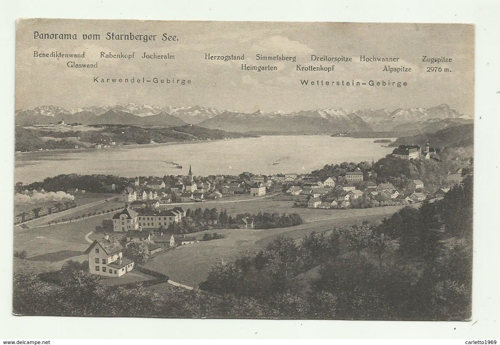 PANORAMA VOM STARNBERGER SEE - NV FP - Berg