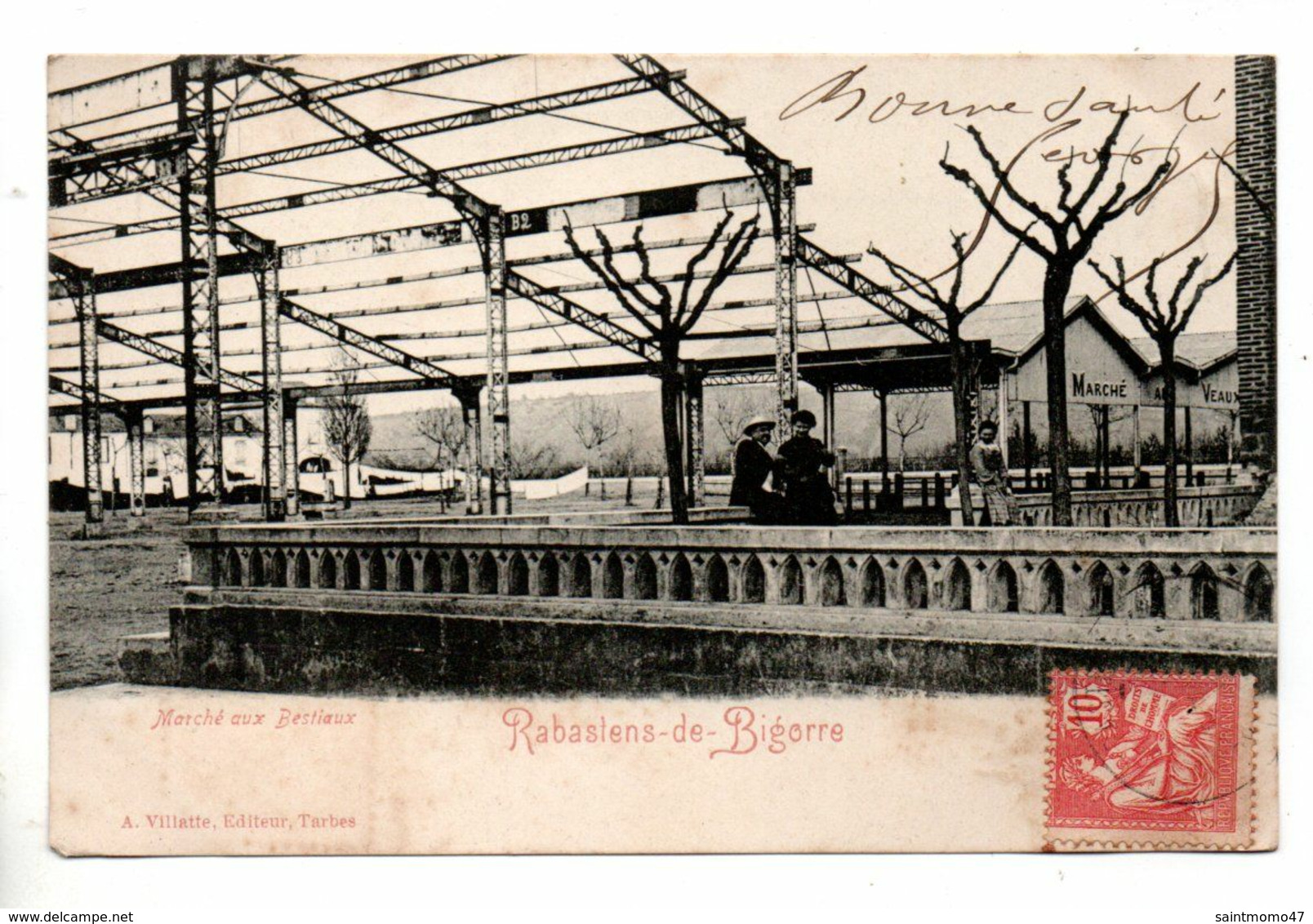 65 - RABASTENS-DE-BIGORRE . MARCHÉ AUX BESTIAUX - Réf. N°10242 Bis- - Rabastens De Bigorre