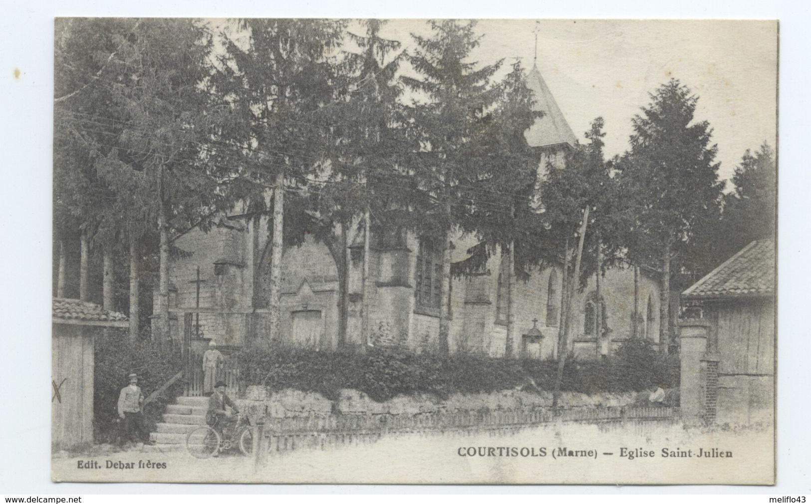 51/CPA A - Courtisols - Eglise Saint Julien - Courtisols