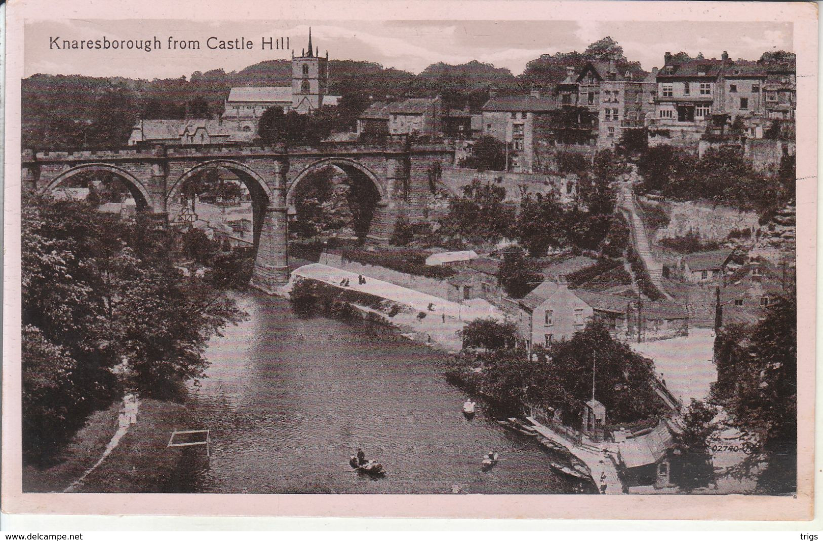 Knaresborough From Castle Hill - Harrogate