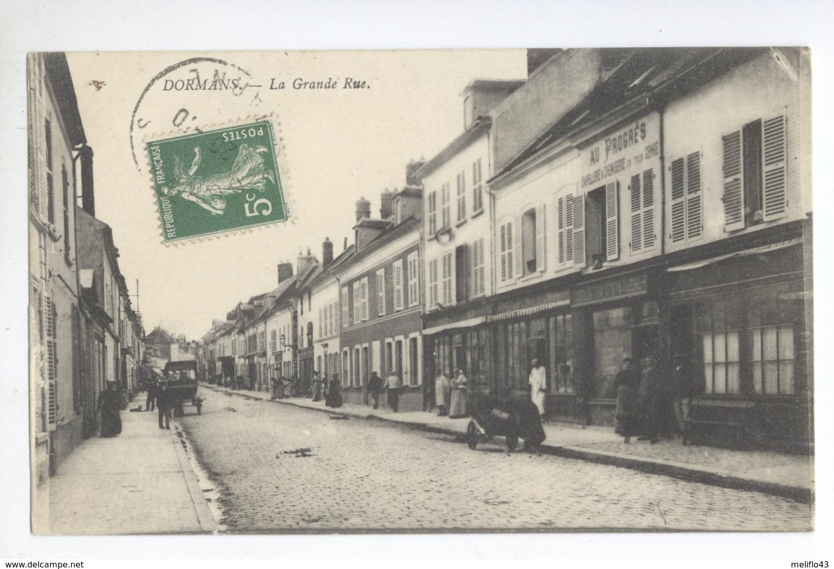 51/CPA A - Dormans - La Grande Rue - Dormans