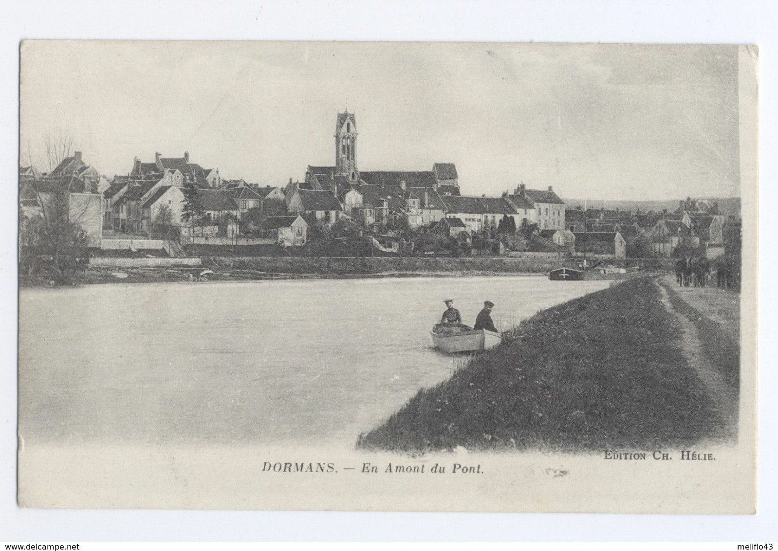 51/CPA A - Dormans - En Amont Du Pont - Dormans