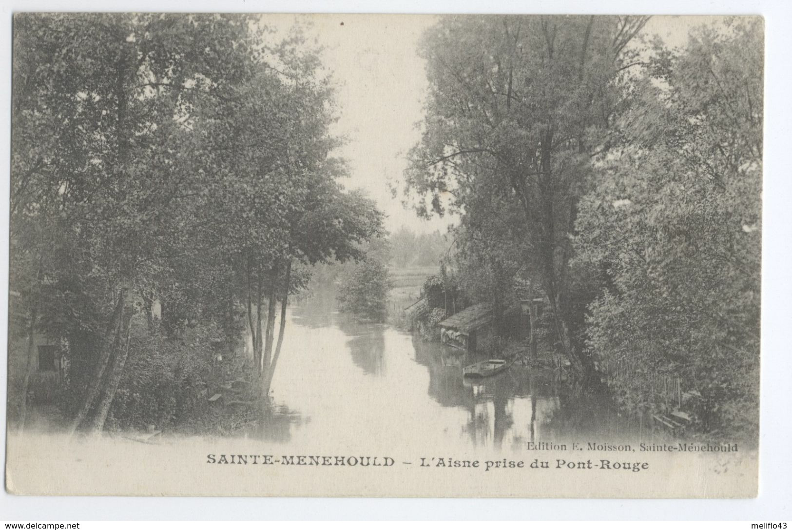 51/CPA - Sainte Menehould - L'Aisne Prise Du Pont Rouge - Sainte-Menehould