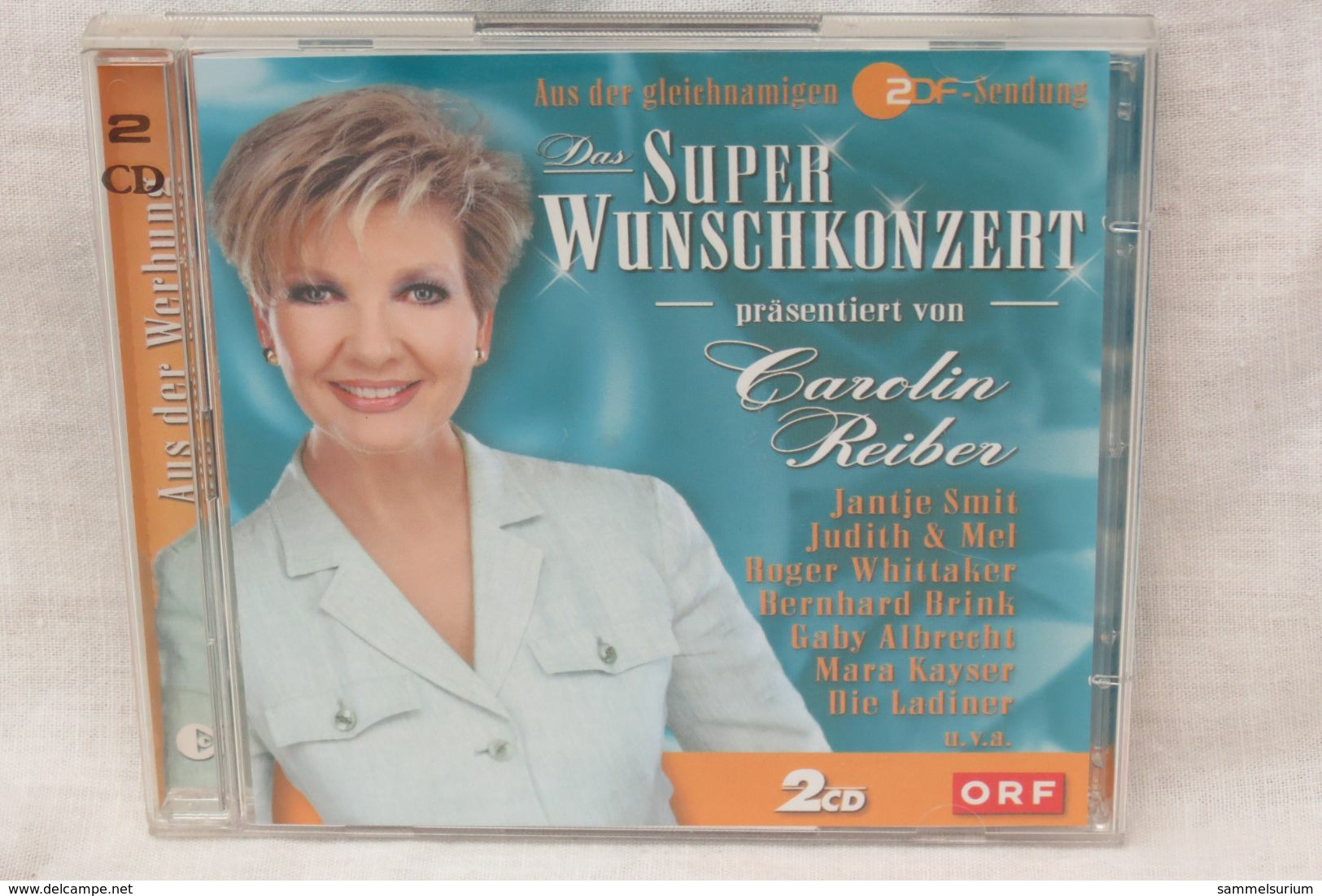 2 CDs "Carolin Reiber" Präsentiert Das Superwunschkonzert - Autres - Musique Allemande