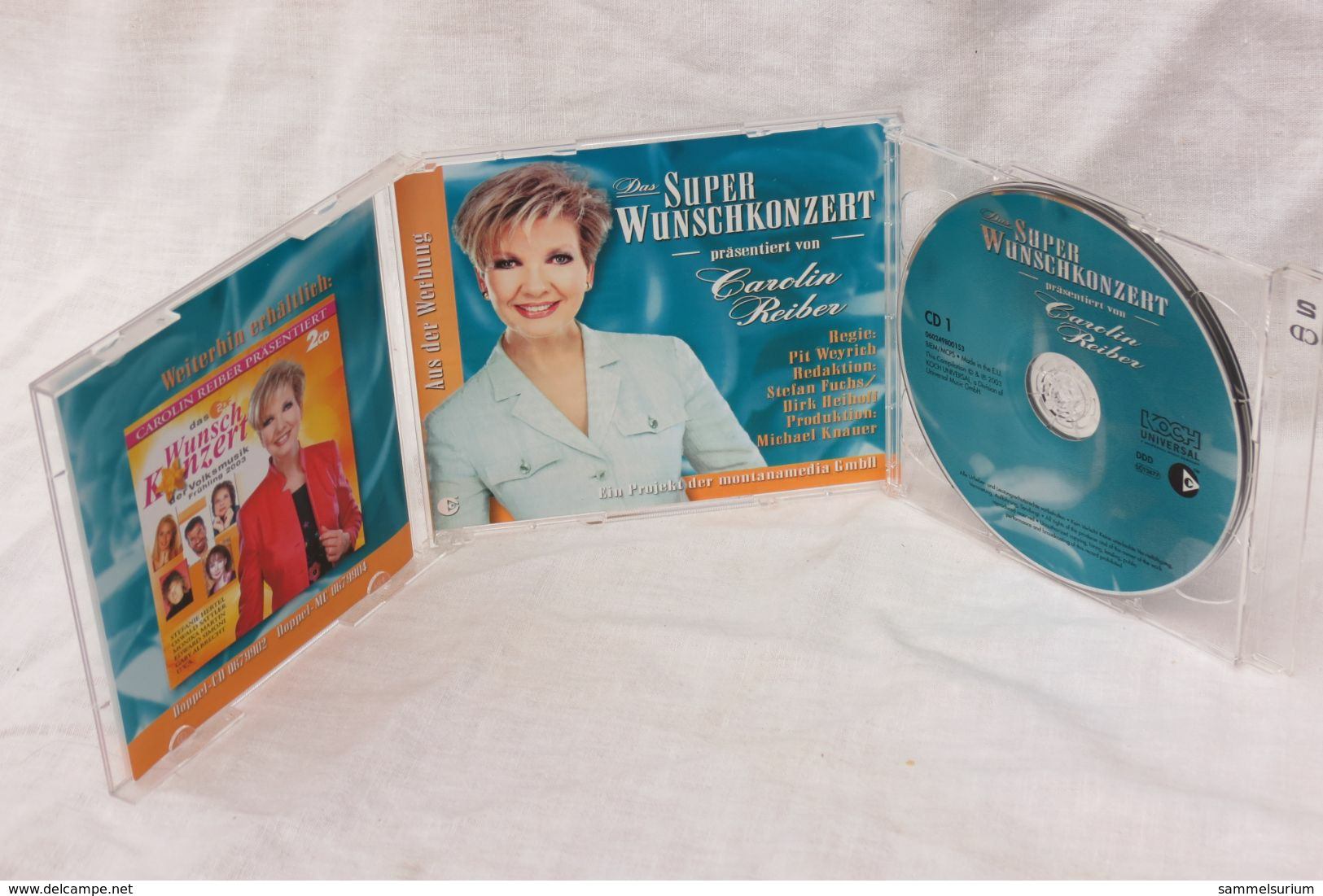 2 CDs "Carolin Reiber" Präsentiert Das Superwunschkonzert - Andere - Duitstalig