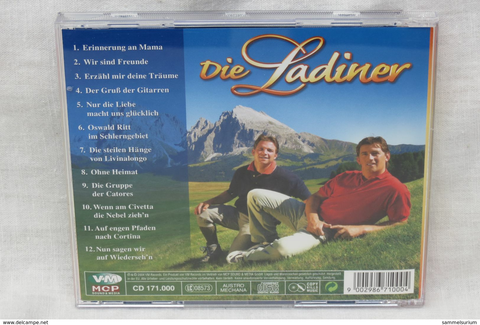 CD "Die Ladiner" Erinnerung An Mama - Autres - Musique Allemande
