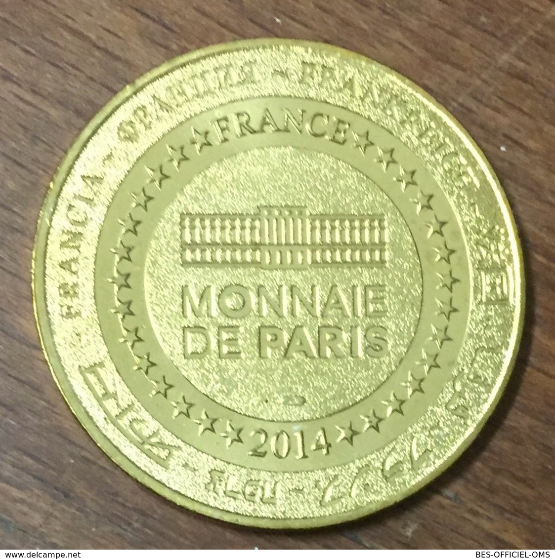 39 LONS-LE-SAUNIER MAISON VACHE QUI RIT MDP 2014 MÉDAILLE MONNAIE DE PARIS JETON TOURISTIQUE TOKENS MEDALS COINS - 2014