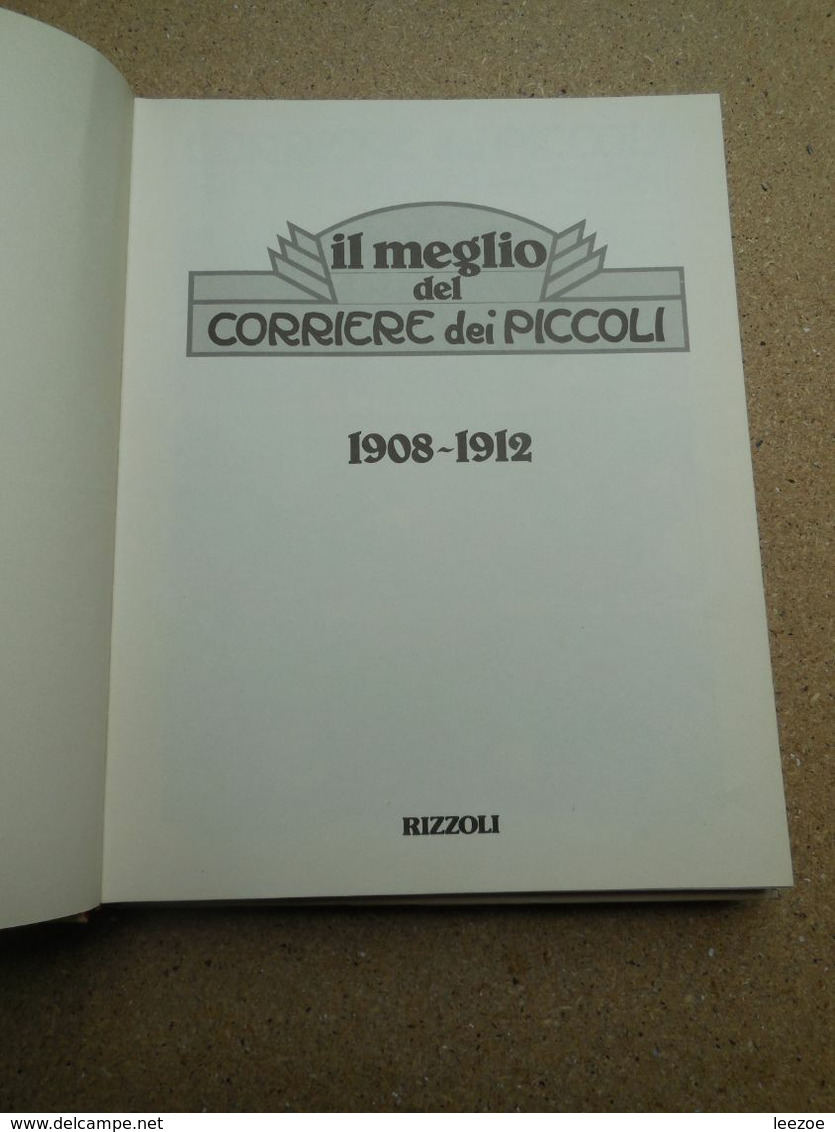 BD (italia) IL MEGLIO DEL CORRIERE DEI PICCOLI 1908-1912 ET 1937-1940..INEDIT..RARE...4B0820