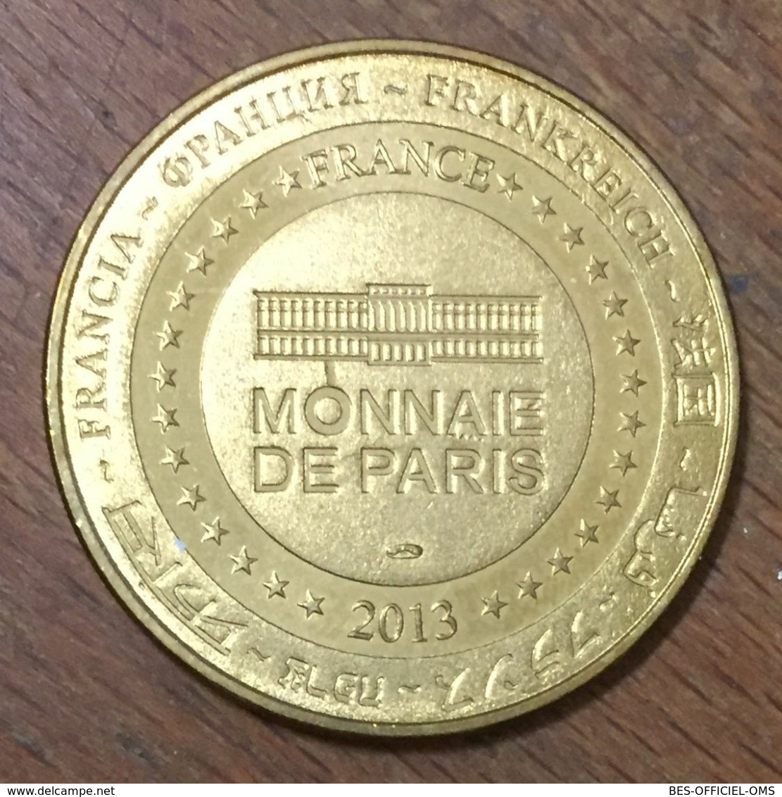 59 LILLE VILLE D'ART ET D'HISTOIRE MÉDAILLE SOUVENIR MONNAIE DE PARIS 2013 JETON TOURISTIQUE MEDALS COINS TOKENS - 2013