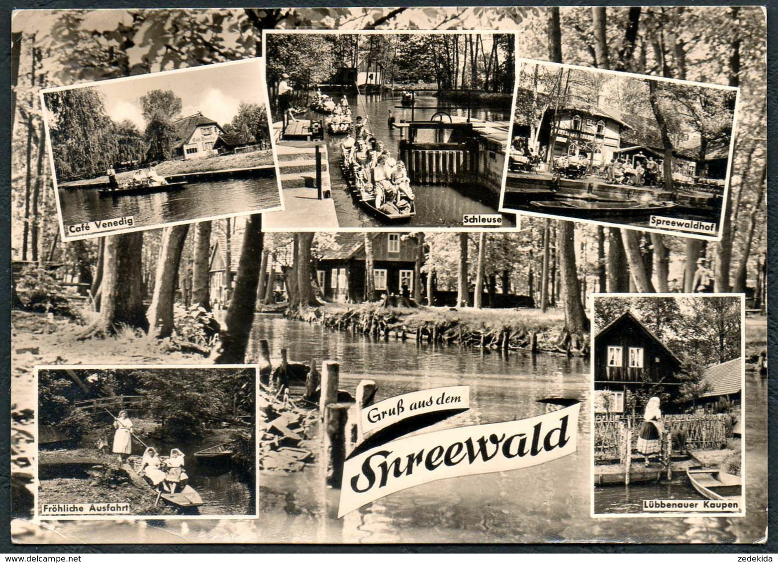 E0285 - Spreewald - VEB Bild Und Heimat Reichenbach - Luebben (Spreewald)